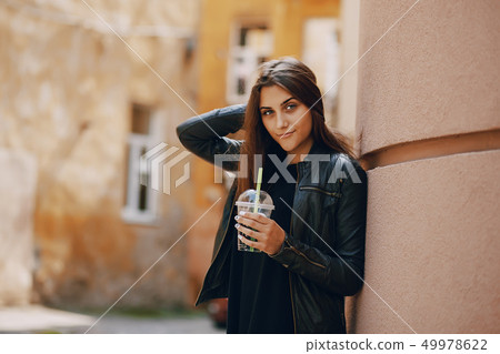 girl with cocktail 49978622