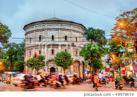 Hang Dau Water Tower in Hanoi, Vietnam Hang Dau Water Tower in Hanoi, Vietnam 49979659