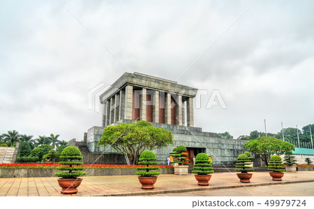 Ho Chi Minh Mausoleum in Hanoi, Vietnam 49979724