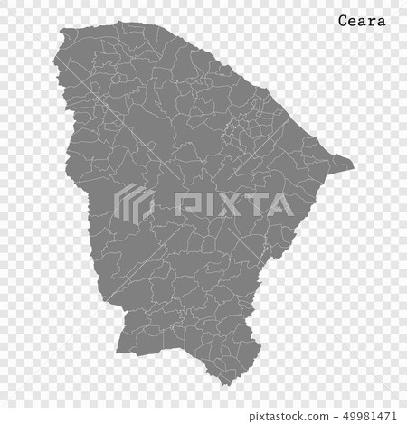 High Quality mapstate of Brazil High Quality mapstate of Brazil 49981471
