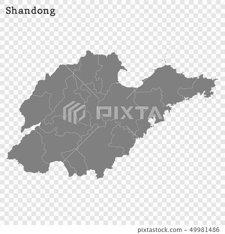 High Quality map province of China High Quality map province of China 49981486