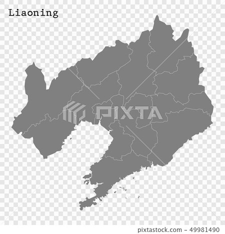 High Quality map province of China 49981490