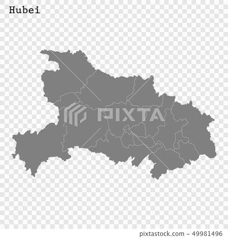 High Quality map province of China 49981496