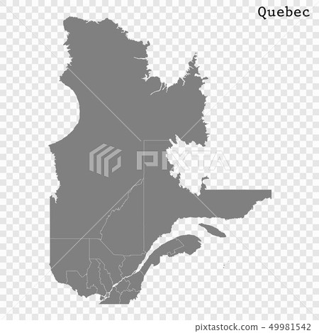 High Quality map province of Canada High Quality map province of Canada 49981542