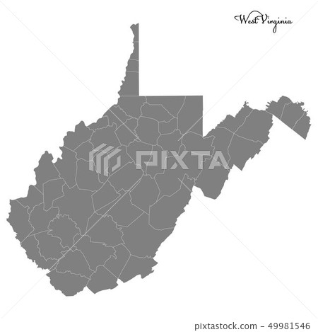 High Quality map state of United States 49981546