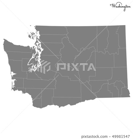 High Quality map state of United States 49981547