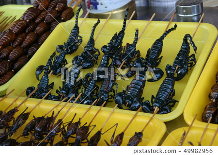 北京街道食物昆蟲食物 49982956