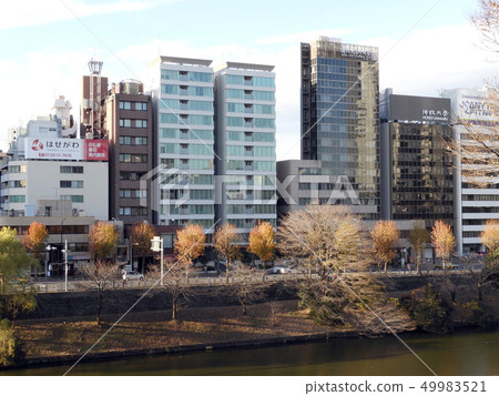 Ichigaya cityscape Ichigaya cityscape 49983521