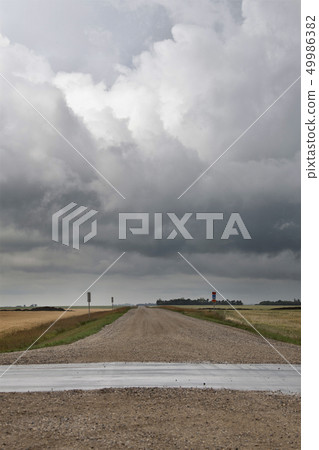 Prairie Storm Clouds Canada 49986382