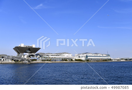 日本的東京都市風景我想看飛機和東京Big Sight等。 日本的東京都市風景我想看飛機和東京Big Sight等。 49987085