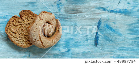Frisella, typical south italian bread Frisella, typical south italian bread 49987784