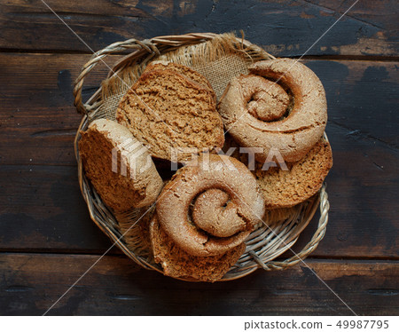 Frisella, typical south italian bread Frisella, typical south italian bread 49987795