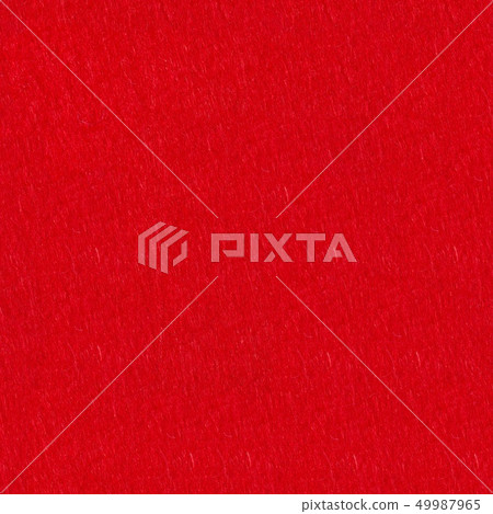 Felt background in red color. Seamless square background, tile ready. 49987965