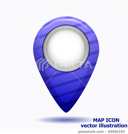 Map icon. Vector illustration. Map icon. Vector illustration. 49990165