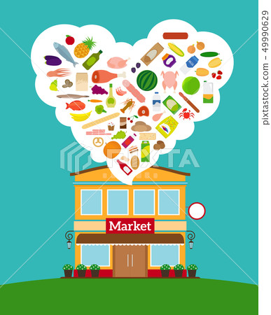 Grocery store Grocery store 49990629