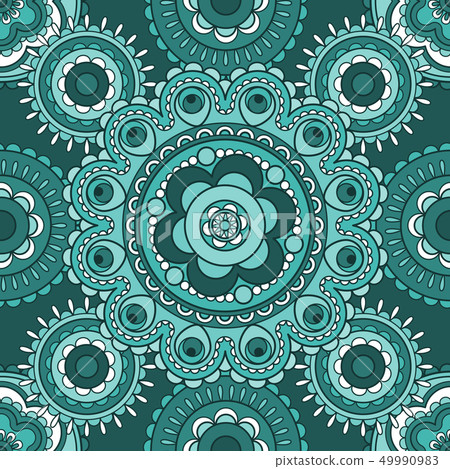 Seamless decorative pattern Seamless decorative pattern 49990983