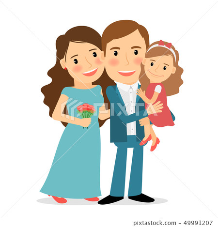 Happy family portrait Happy family portrait 49991207