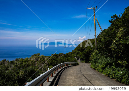 從伊島看《伊豆群島豐島》伊豆大島 49992059
