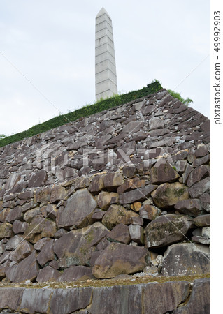 謝謝紀念碑建於甲府城/本丸 49992903