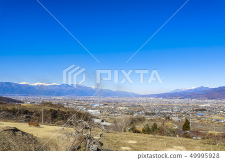 [Yamanashi Prefecture] View from Yatsushiro Furusato Park 49995928