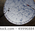 Looking up from the Leaning Tower of Pisa 49996884