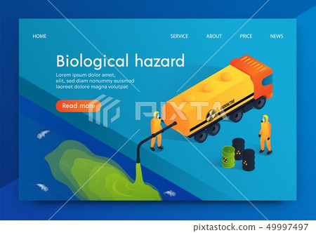 Flat Illustration Humanity Biological Hazard. Flat Illustration Humanity Biological Hazard. 49997497
