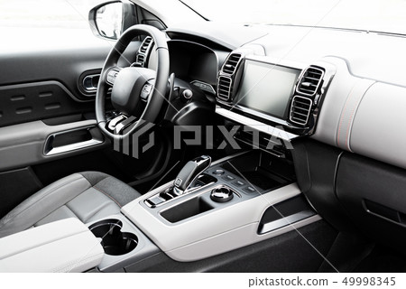 Interior of a modern car Interior of a modern car 49998345