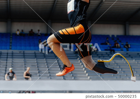 athlete jumper disabled amputee 50000235