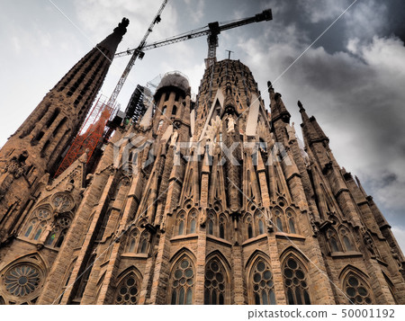 西班牙巴塞羅那Sagrada Familia /SagradaFamília,巴塞羅那 西班牙巴塞羅那Sagrada Familia /SagradaFamília,巴塞羅那 50001192