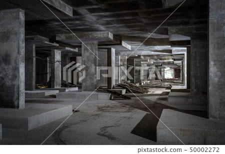 Concrete construction of underground level of Concrete construction of underground level of 50002272