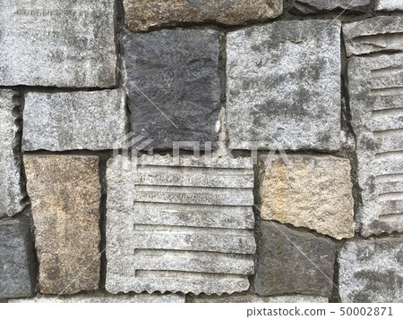 Ishigaki rock stone wall rock wall wall 50002871