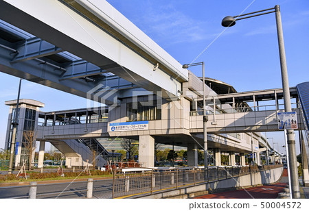 Tokyo cityscape in Japan View of Tokyo International Cruise Terminal Station etc. 50004572