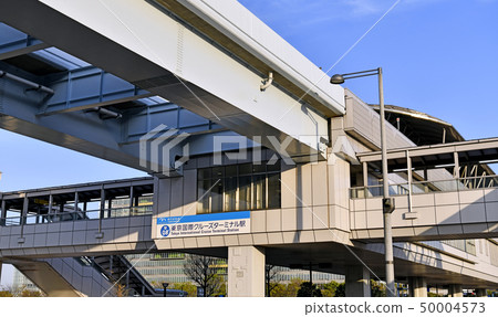 Tokyo cityscape in Japan View of Tokyo International Cruise Terminal Station etc. 50004573