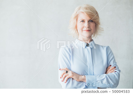 confident smart intelligent mature business woman 50004583