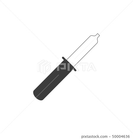Medical dropper icon. Vector illustration 50004636