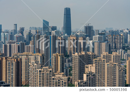 View of Chongqing city buildings View of Chongqing city buildings 50005398