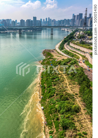 View of the Jialing river 50005490