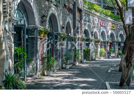Shops and traditional buildings on Renmin Road Shops and traditional buildings on Renmin Road 50005527
