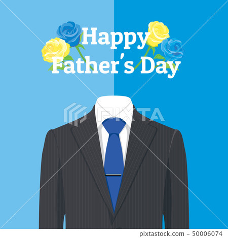 Father's day suit roses 50006074