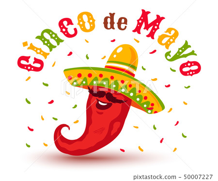 Chili in sombrero 50007227