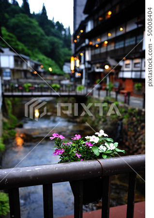 Ginzan Onsen in Yamagata Prefecture Ginzan Onsen in Yamagata Prefecture 50008404