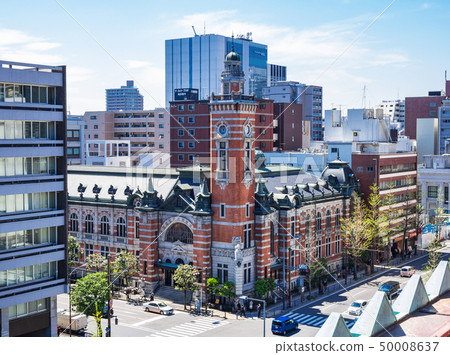 Yokohama City Open Port Memorial Hall Jack S Tower Stock Photo