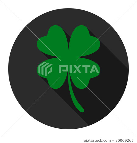 Clover flat icon 50009265