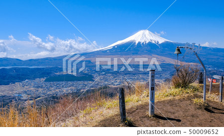 富士山從山上看到 富士山從山上看到 50009652
