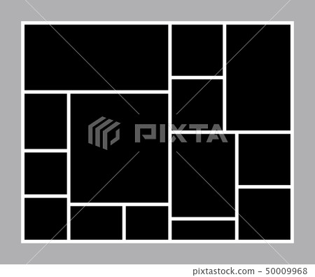 Black mood board template Black mood board template 50009968