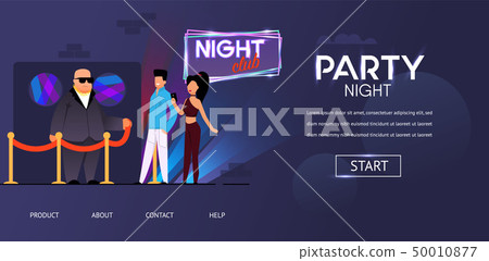 Party Night Bouncer Face Control Man and Woman 50010877