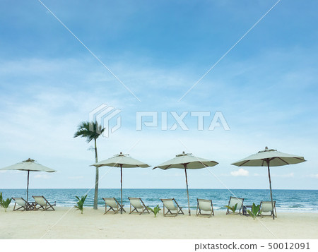 Holiday on the bleach in summer 50012091