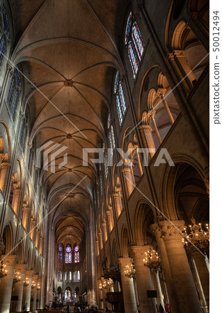 Notre Dame Cathedral: Paris, France Notre Dame Cathedral: Paris, France 50012494