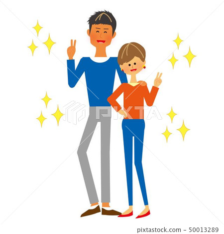 積極的夫妻全身 50013289
