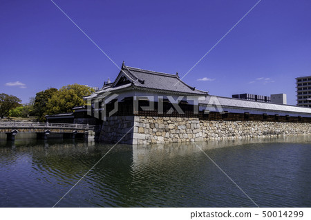廣島城堡Hirasu和Onmonbashi 廣島城堡Hirasu和Onmonbashi 50014299
